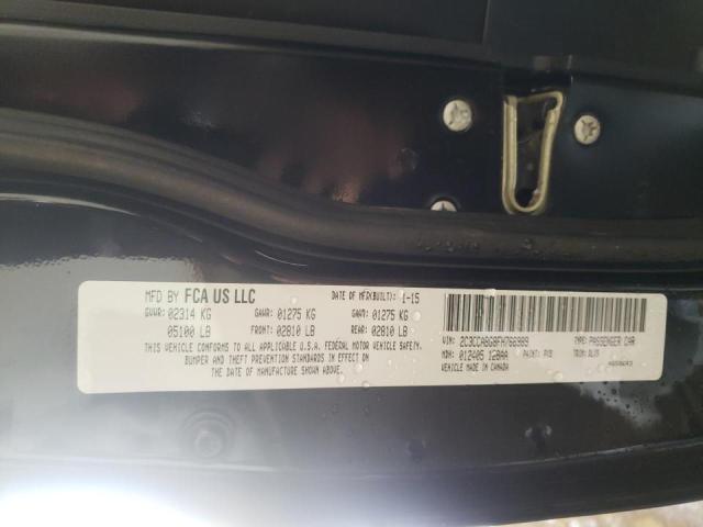 2015 CHRYSLER 300 S 2C3CCABG8FH766989