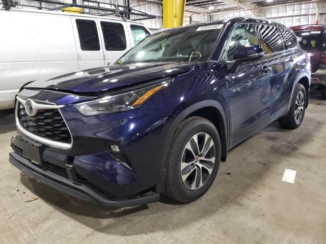 2022 TOYOTA HIGHLANDER 5TDHZRBH9NS180907