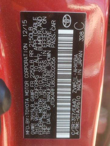 2016 TOYOTA PRIUS JTDKARFU8G3502056