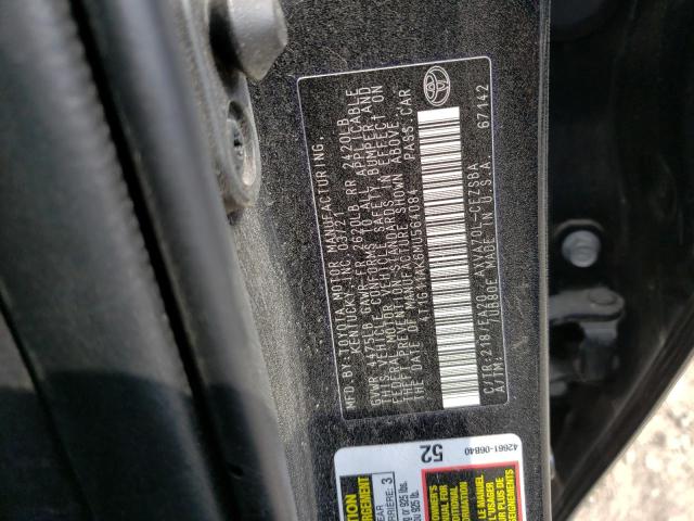 2021 TOYOTA CAMRY SE 4T1G11AK6MU564084