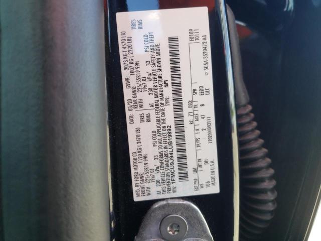 2020 FORD ESCAPE TIT 1FMCU9J94LUB19892