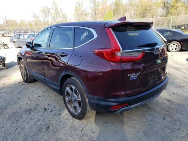 2018 HONDA CR-V EXL 7FARW2H85JE079846