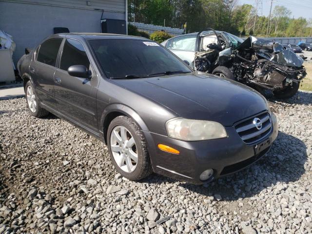 Salvage cars for sale from Copart Mebane, NC: 2002 Nissan Maxima GLE