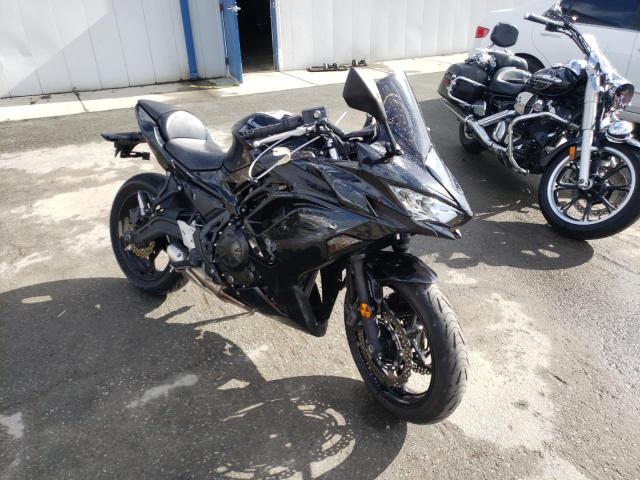 Salvage cars for sale from Copart San Diego, CA: 2020 Kawasaki EX650 M
