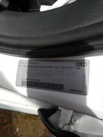 2018 AUDI S6 PRESTIG WAUHFAFC8JN014660
