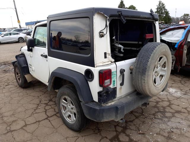 2016 JEEP WRANGLER S 1C4AJWAG2GL344924