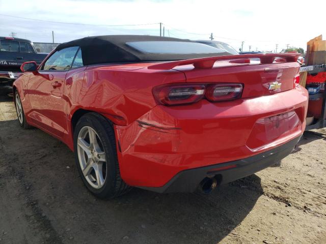 2019 CHEVROLET CAMARO LS 1G1FB3DX2K0114705