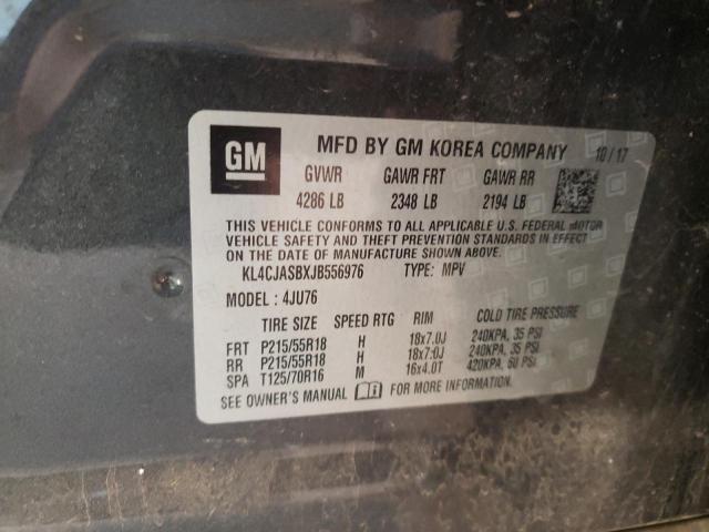 2018 BUICK ENCORE PRE KL4CJASBXJB556976