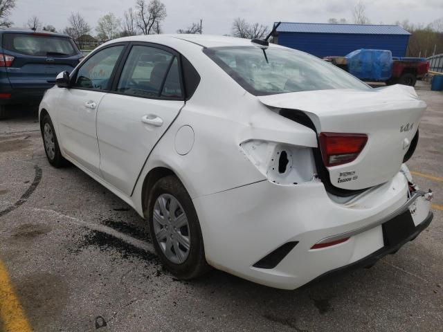 2022 KIA RIO 3KPA24AD9NE463910