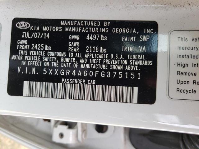 2015 KIA OPTIMA SX 5XXGR4A60FG375151