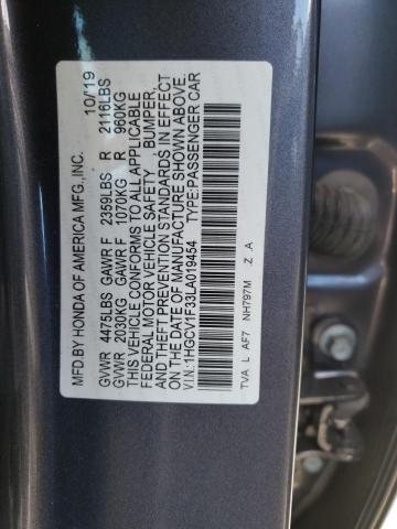 2020 HONDA ACCORD SPO 1HGCV1F33LA019454