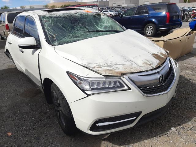 2016 ACURA MDX TECHNO 5FRYD3H4XGB014112