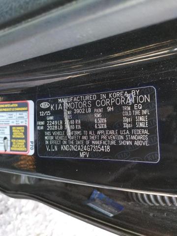 2016 KIA SOUL KNDJN2A24G7315418
