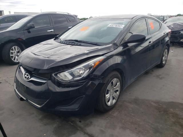 2016 HYUNDAI ELANTRA SE 5NPDH4AE8GH744938