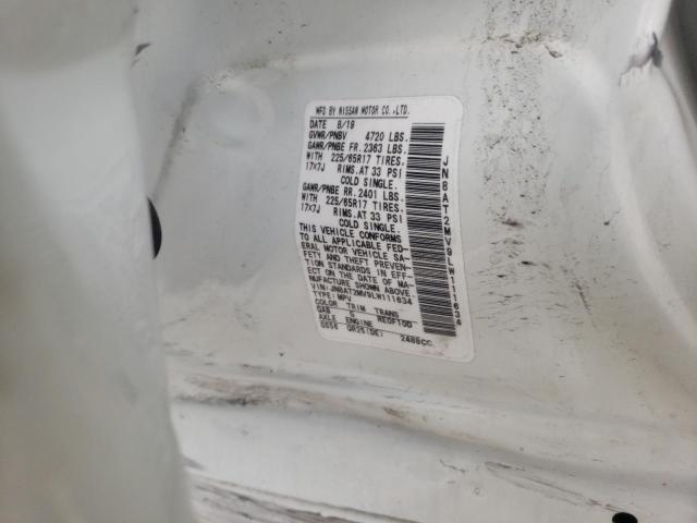 2020 NISSAN ROGUE S JN8AT2MV9LW111634