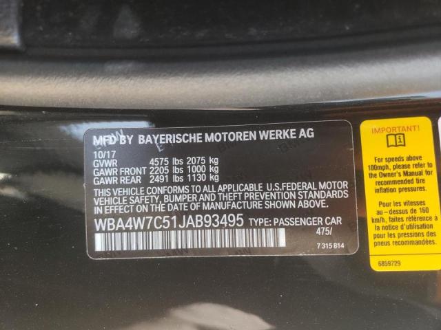 2018 BMW 440I WBA4W7C51JAB93495