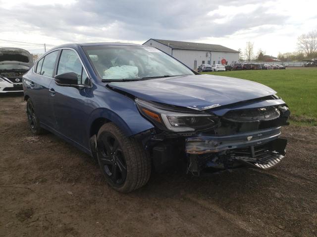 Salvage cars for sale from Copart Columbia Station, OH: 2020 Subaru Legacy Sport