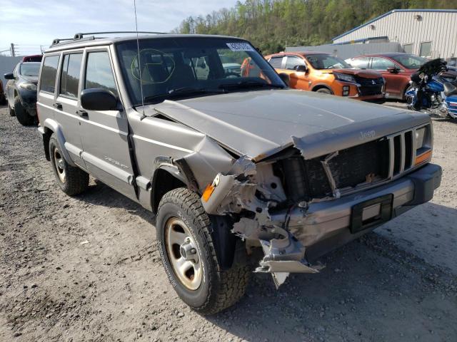 Salvage cars for sale from Copart Hurricane, WV: 2001 Jeep Cherokee S