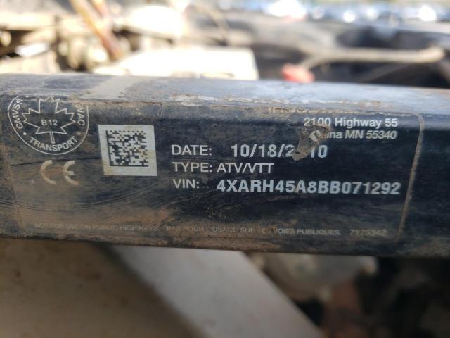 2011 POLARIS RANGER 400 4XARH45A8BB071292