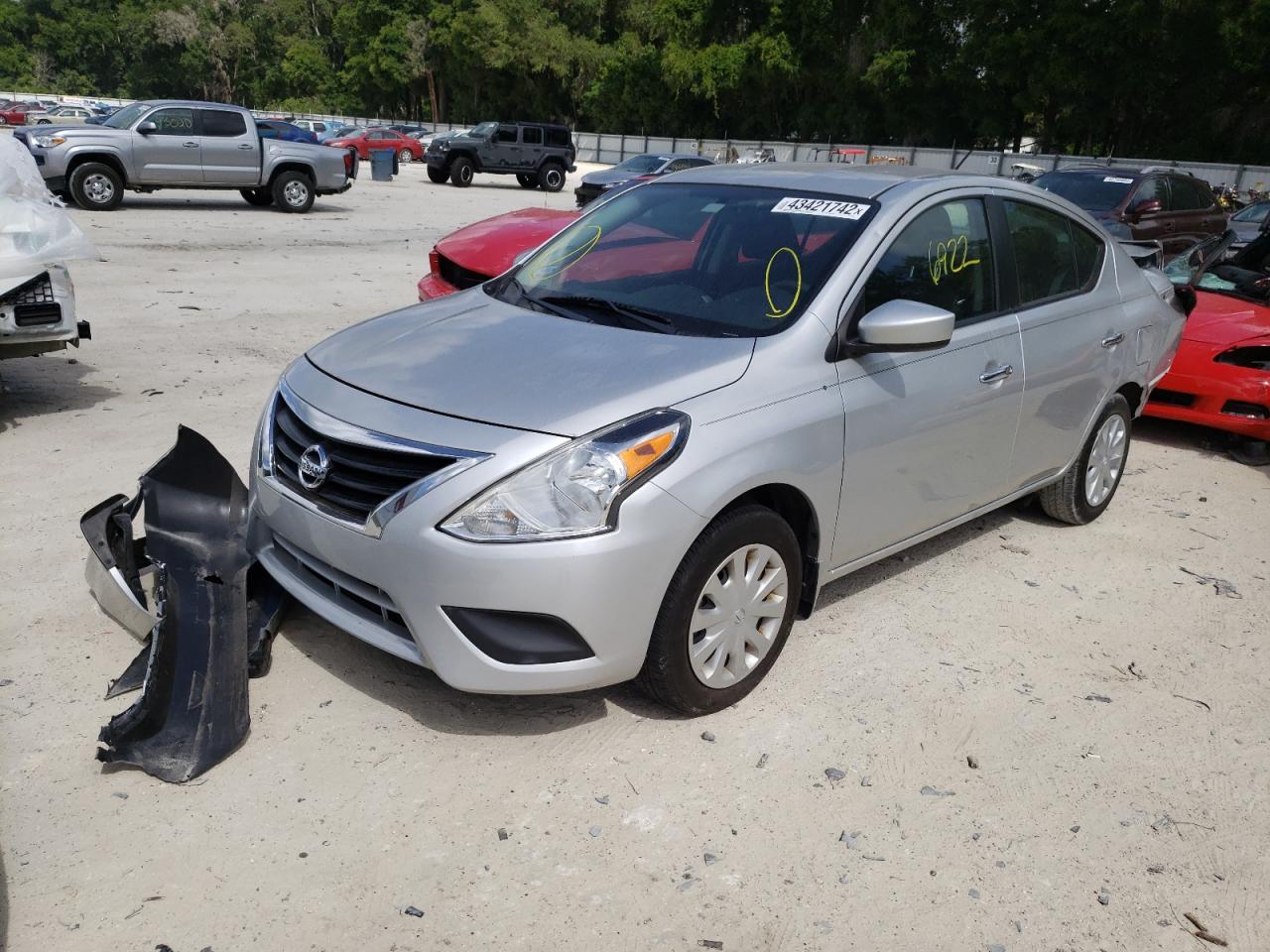 2017 Nissan Versa S VIN: 3N1CN7APXHL893234 Lot: 43421742