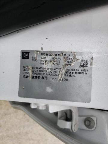 2015 BUICK VERANO 1SV 1G4PV5SK1F4218473