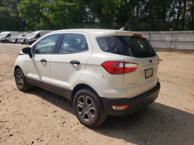 2021 FORD ECOSPORT S MAJ3S2FE1MC405686
