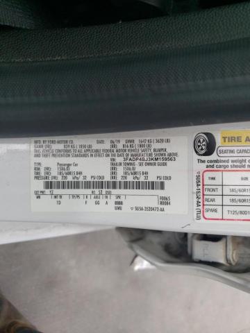 2019 FORD FIESTA SE 3FADP4BJ3KM159563