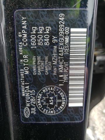 2016 HYUNDAI ACCENT SE KMHCT4AEXGU989249