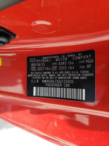 2016 HYUNDAI GENESIS CO KMHHU6KJ3GU132605