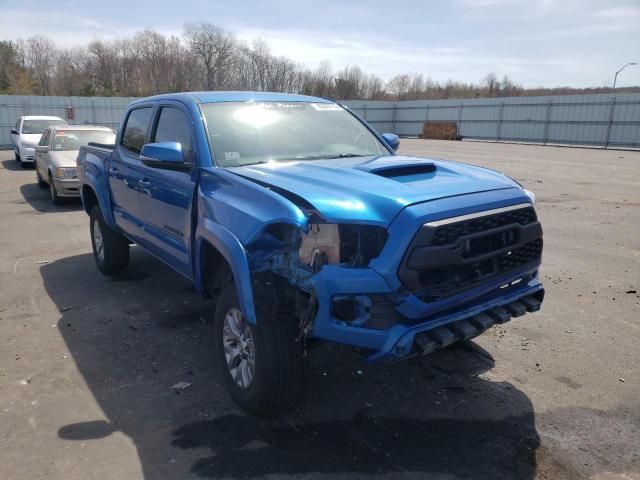 Salvage cars for sale from Copart Assonet, MA: 2017 Toyota Tacoma DOU