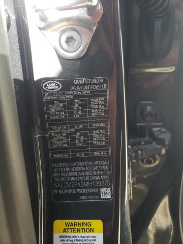 SALZM2FX3MH139275 Land Rover RANGEROVER