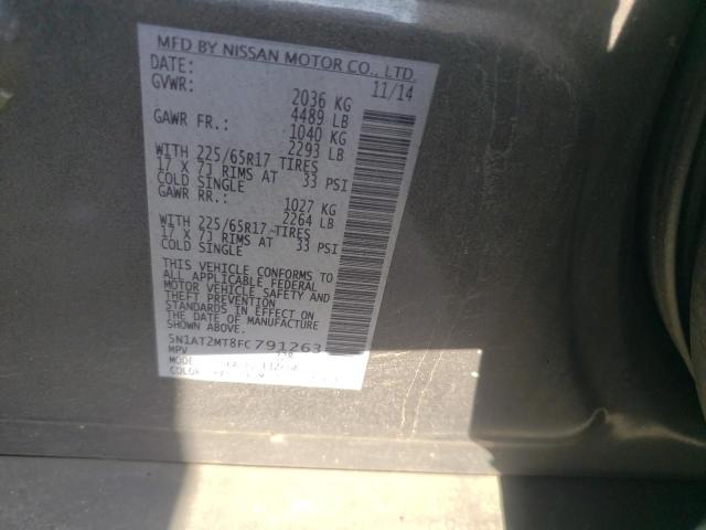 2015 NISSAN ROGUE S 5N1AT2MT8FC791263