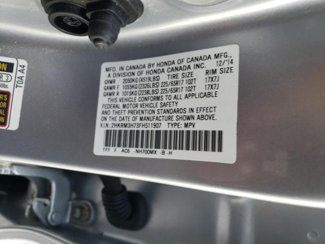 2015 HONDA CR-V EXL 2HKRM3H73FH511907