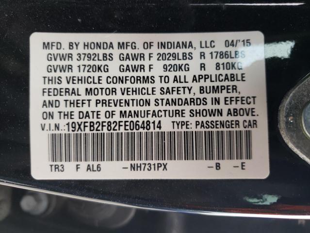 2015 HONDA CIVIC EX 19XFB2F82FE064814