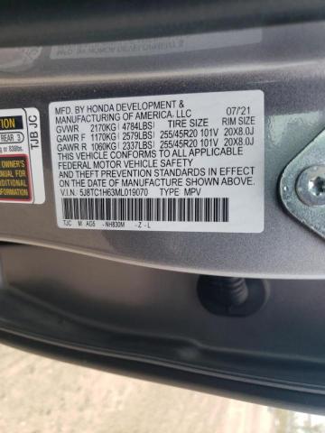 2021 ACURA RDX A-SPEC 5J8TC1H63ML019070