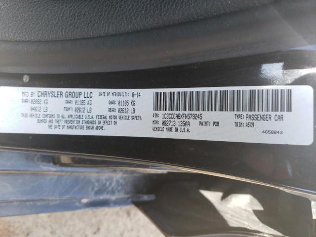 2015 CHRYSLER 200 LIMITE 1C3CCCABXFN579245