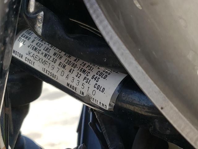 2007 KAWASAKI EX250 F JKAEXMF197DA33510