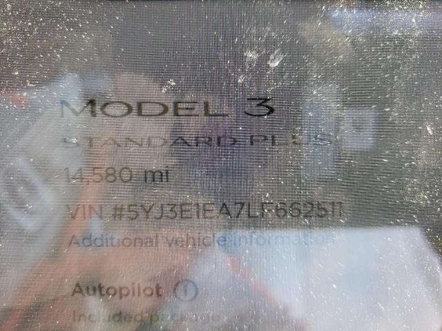 2020 TESLA MODEL 3 5YJ3E1EA7LF662511