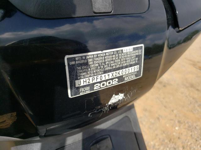 2002 HONDA FSC600 JH2PF011X2K000199