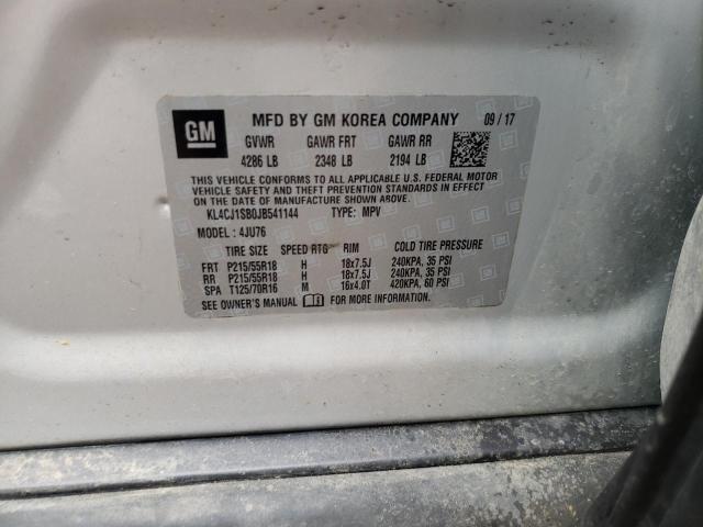 2018 BUICK ENCORE SPO KL4CJ1SB0JB541144