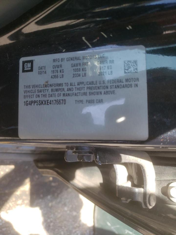 2014 Buick Verano VIN: 1G4PP5SKXE4176670 Lot: 42979162