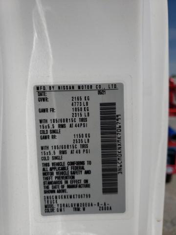 2021 NISSAN NV200 2.5S 3N6CM0KNXMK706799