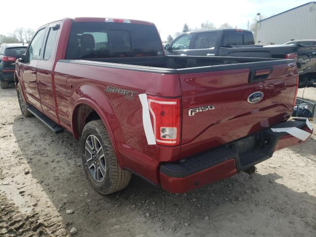 2016 FORD F150 SUPER 1FTFX1EF9GFD15296