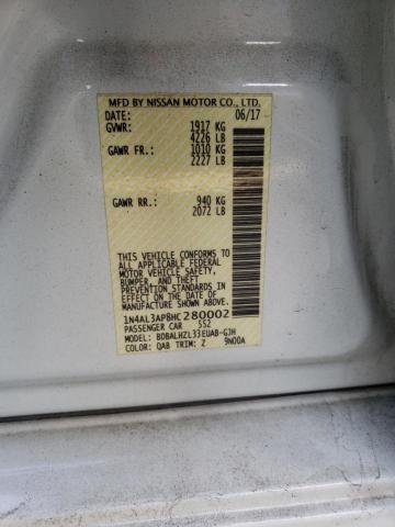 2017 NISSAN ALTIMA 2.5 1N4AL3AP8HC280002