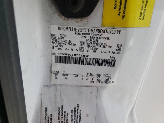 2015 FORD F550 SUPER 1FDGF5GY1FEA42562