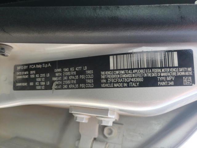 2016 FIAT 500X POP ZFBCFXAT8GP483660