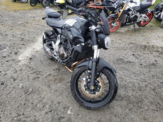 Salvage motorcycles for sale at Eugene, OR auction: 2016 Yamaha FZ07