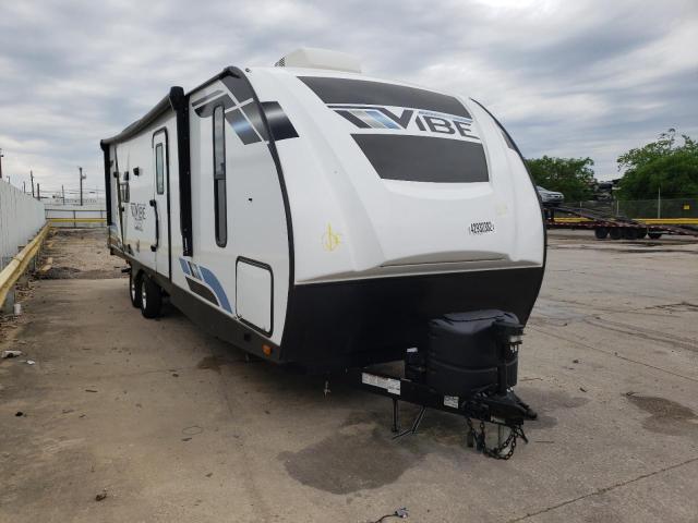 Vibe Travel Trailer salvage cars for sale: 2021 Vibe Travel Trailer