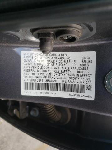 2020 HONDA CIVIC SPOR 2HGFC2F81LH581570