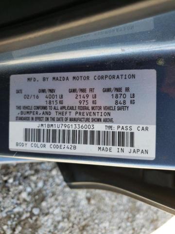 2016 MAZDA 3 SPORT JM1BM1U79G1336003